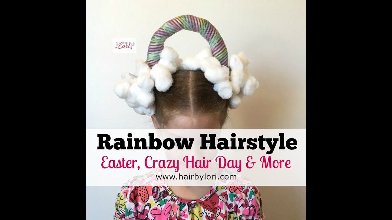 🐣Happy Easter! 🌼 Who doesn't love a fun hairstyle like this. Egg Basket  made out of hair. This is the style I created 2 years ago for easter and  thought... | By