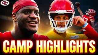 Chiefs Training Camp Highlights: Mahomes, Kelce, Worthy, K9, & Allen Are BALLING 🔥