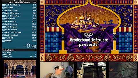 Prince of Persia Any% DOS (Glitchless) Emulator