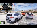 Gta 5  toyota cars collection offroad convoy  toyota suv mpv  pickup truck offroading