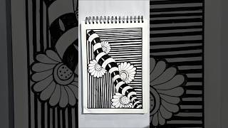 Day 148 - Doodle Art Tutorial Drawing Easy #doodle #zentangle #easy #art #trending #viral#shortvideo