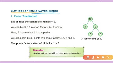 DAV Class-5,  Explanation about Factor tree method and  division method  of prime factorization
