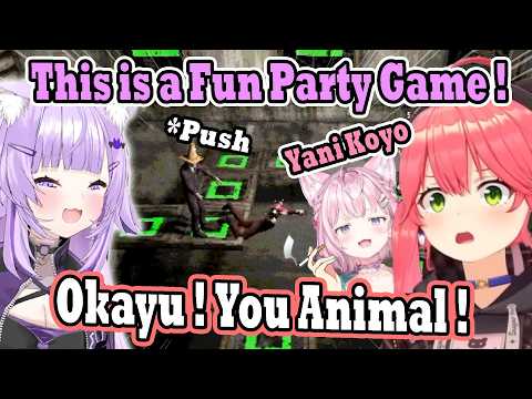 Okayu Invites Miko & Others to Play a Friendship-Destroying "Party" Game!