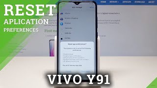 How to Restore App Settings in VIVO Y91 - Reset App Preferences