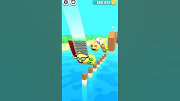 Flying Cut Game! Very satisfying and relaxing ASMR slicing Game Level 228 #shorts