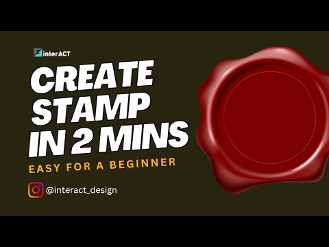 Creating a Stunning Wax Stamp Design in Adobe Illustrator using Built-in Tools