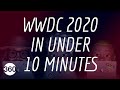 WWDC 2020 Keynote in Under 10 Minutes: iOS 14, iPadOS 14, Macs Moving to Apple Processors