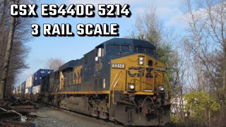 Day 7 of 25 Days of Christmas with TJ 2023 | MTH CSX ES44 Fixed pilots SD70Mac & Atlas Grain Train |