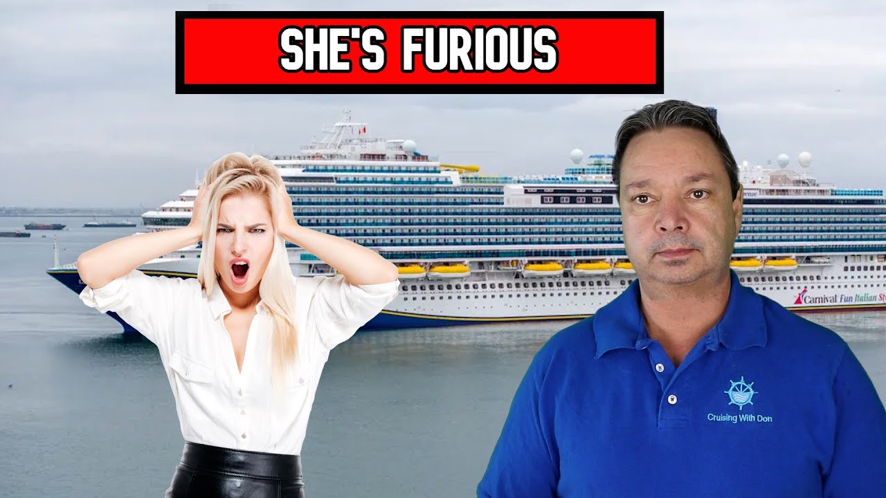 CARNIVAL PASSENGER FURIOUS WITH PRICE HIKES AND CUTS IN SERVICE