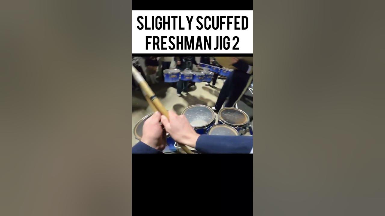 Freshman Jig 2 POV #snaredrum #marchingsnare #marchingband #drummer #drumline #drums #percussion