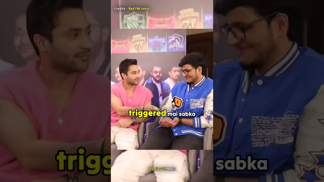 Triggered Insaan Angry on H.Beniwal & Carryminati #shorts