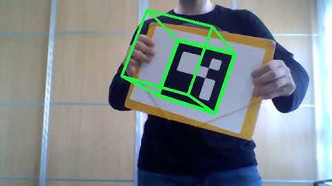 Augmented reality application with OpenCV