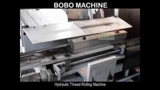 Automatic feeding device for thread rolling machine