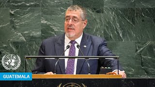 🇬🇹 Guatemala - President Addresses United Nations General Debate, 80th Session | #UNGA screenshot 2
