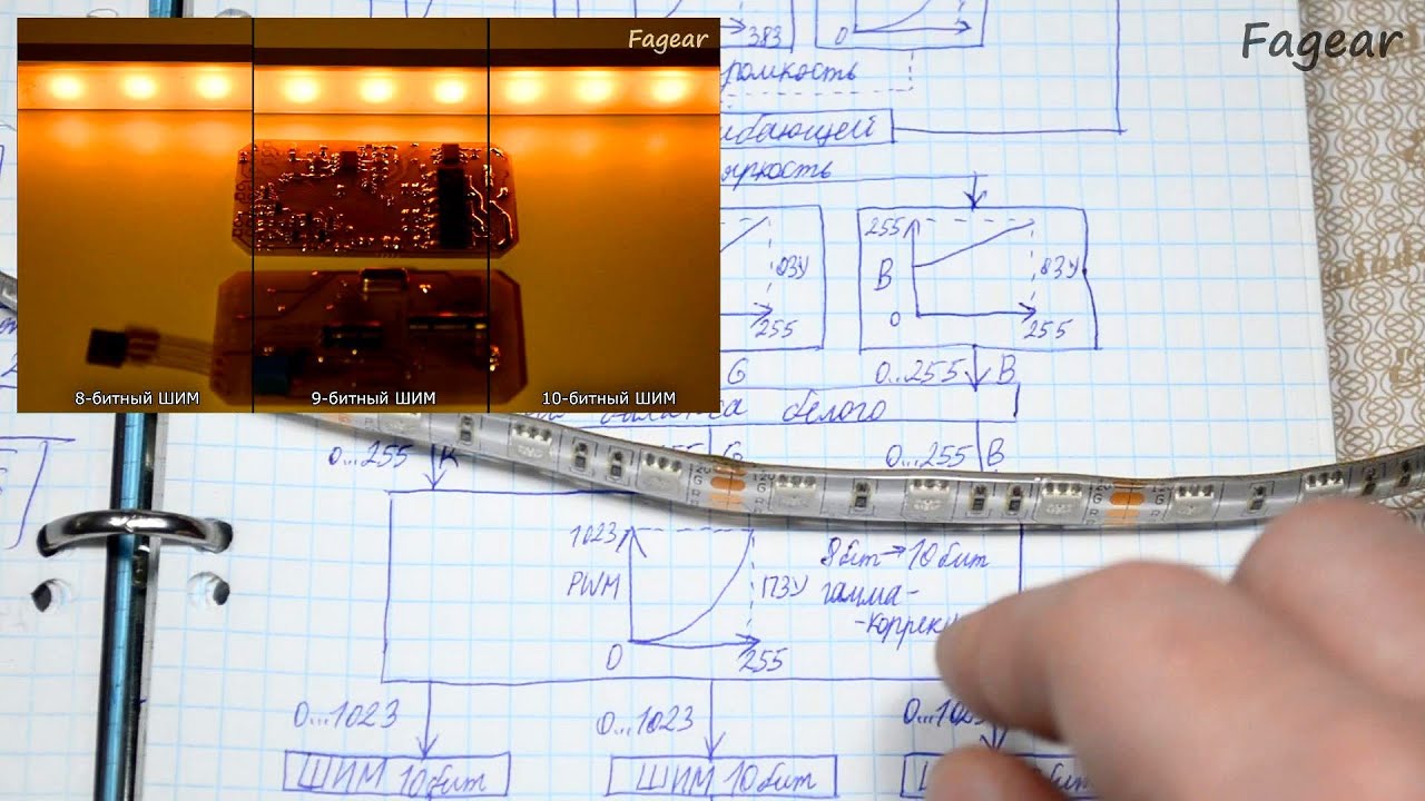 RGB-контроллер: дневник №3 (схемы, графики, функции) - YouTube