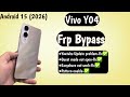 Vivo Y04(V2430) Frp Bypass | Vivo Y04 Android 15 Youtube update fix || Vivo Y04 google account 2026