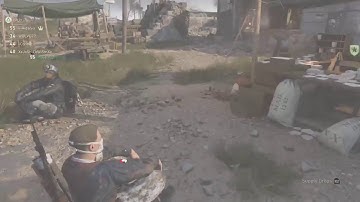 Moving While Sitting Down Glitch In the HQ WW2