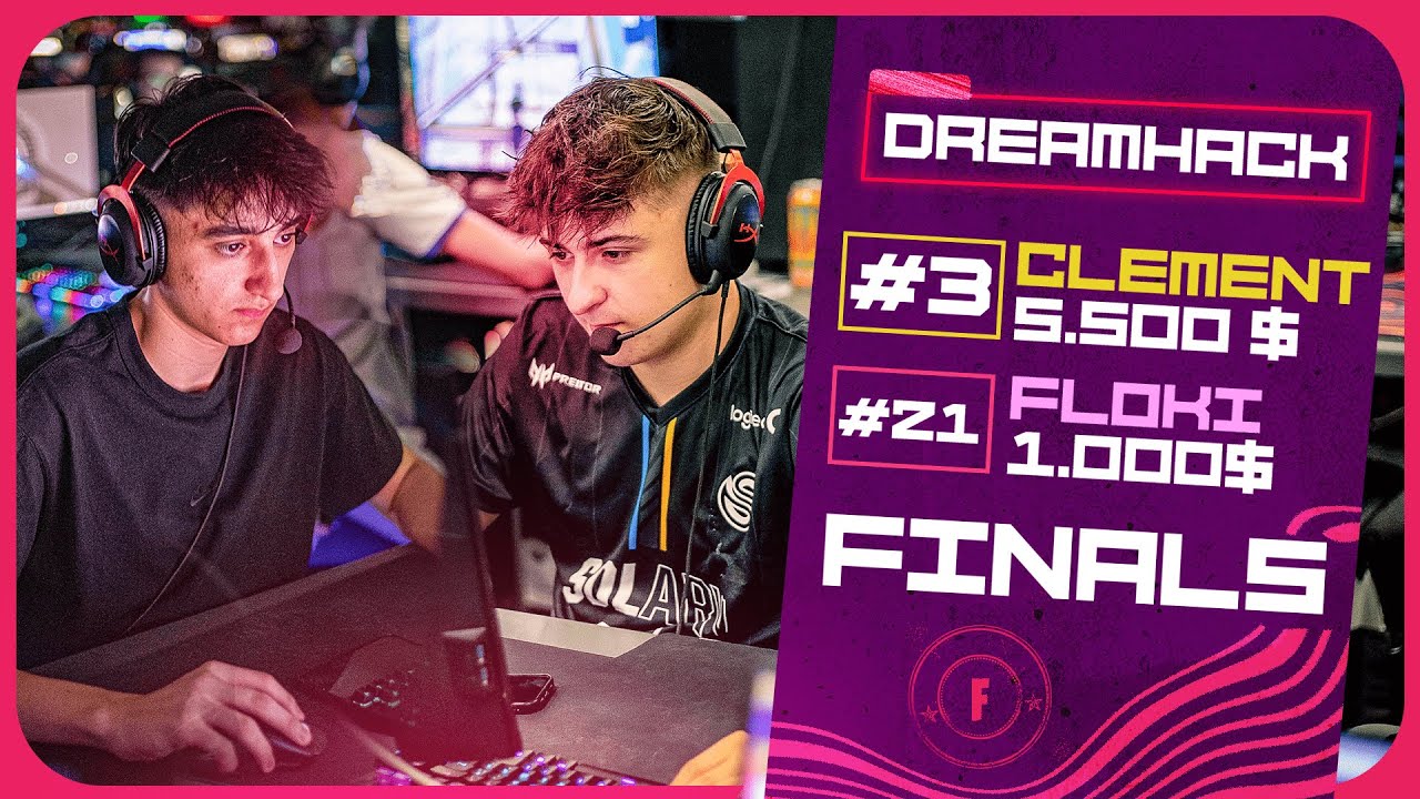 CLÉMENT TOP 3 DE LA DREAMHACK en SUÈDE - 5.500$ | FINALE BUILD ft. Floki