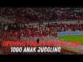 Lucu Ratusan Anak Kecil Meriahkan Opening Piala Presiden