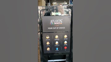 ATLANTIS CLASSIC 4 Lane Tea & Coffee Vending Machine  981142923