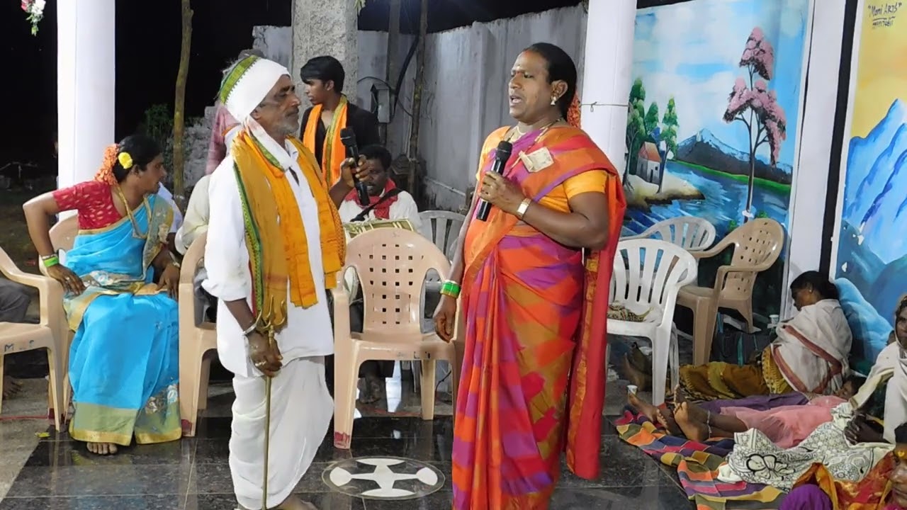 మల్లన్న జాతర 2022 బొంతపల్లి Night Oggu katha Part-5