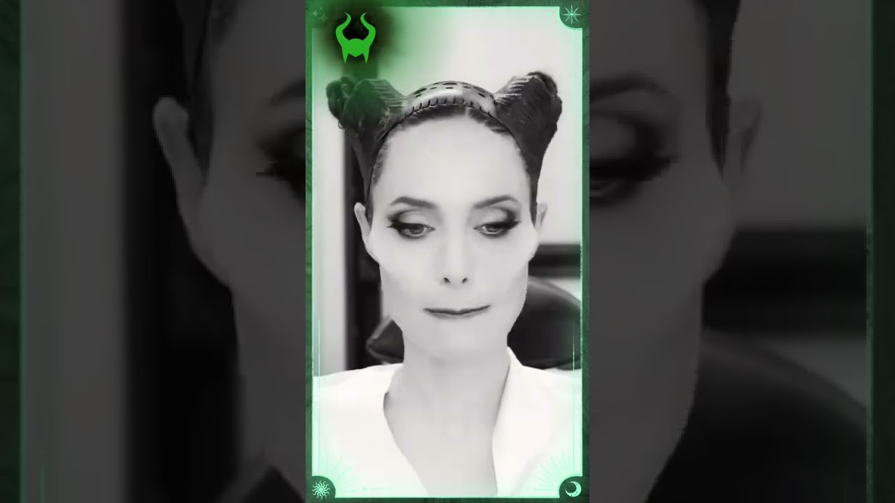 Angelina Jolie Halloween Make Up Maleficent edit tutorial