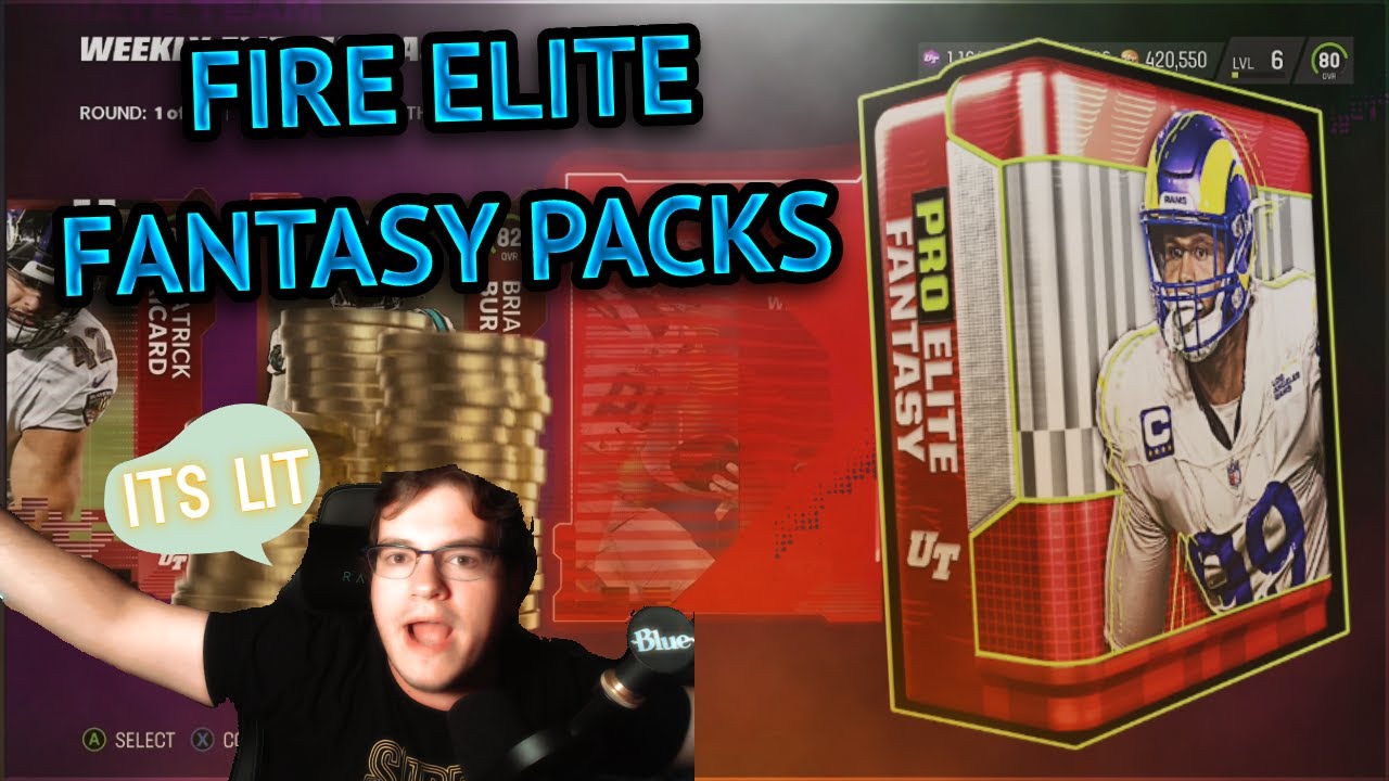 FIRE ELITE FANTASY PACKS !! 86 HEADLINERS HERO GIVEAWAY ! Madden 23 Ultimate Team YouTube