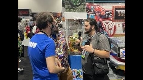 Transformers Interview at SDCC