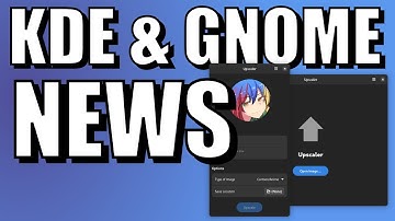 GNOME has UPSCALING app, KDE improves DISCOVER!