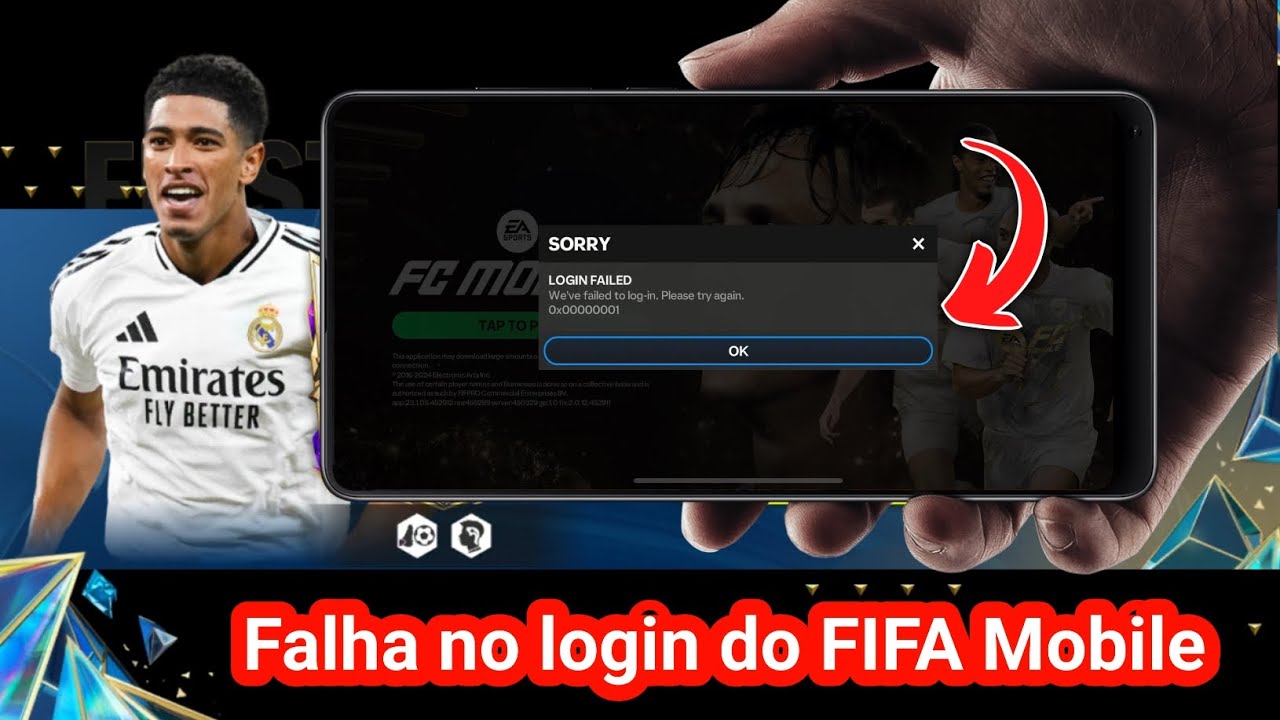 Fifa Red Log In Como corrigir o problema de falha de login no FIFA Mobile - 2025 ...