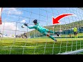 11 years old goalkeeper on fire 