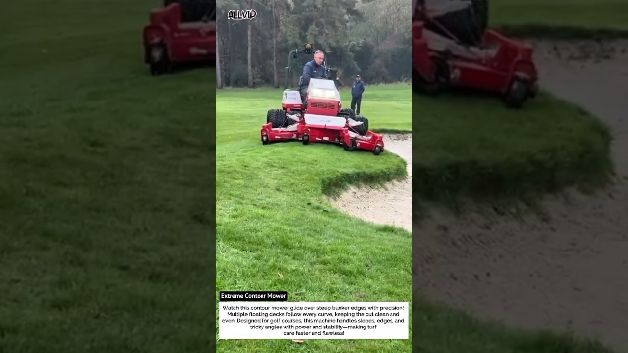 Extreme Contour Mower – Cutting Grass on Impossible Edges!
