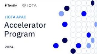 !! ACELERADOR IOTA APAC ES LANZADO EN SINGAPUR POR TENITY !!