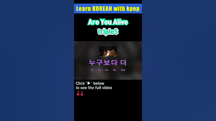 [Sing along Korean] Are You Alive (깨어) – tripleS (트리플에스) (tutorial/easy lyrics/pronounce/rom/han)