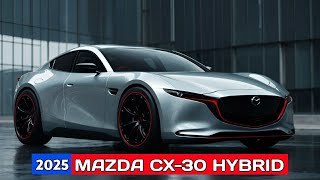 Представлена новая Mazda CX 30 Hybrid 2025 года — улучшенные экологически чистые характеристики!