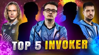 WORLD'S BEST INVOKER PLAYERS - TOP 5
