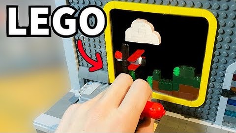 I Built A Working LEGO Flight Arcade Game...