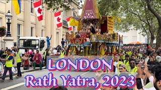 London Rathyatra 2023 | Trafalgar Square | JaiJagannath | Iskcon London