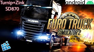 Euro Truck Simulator 2 On Android ExaGear Turnip Zink SD870