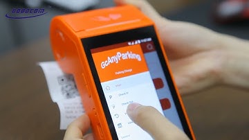 Goodcom GT90 Handheld Android Terminal for Car Parking