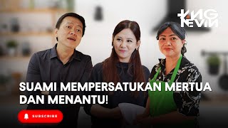 Konflik di antara mertua dan menantu sebenarnya tidak ada , bila suami bisa berperan ❗