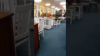 Beautiful Handmade furniture, at the Amish Market in Easton, Md.