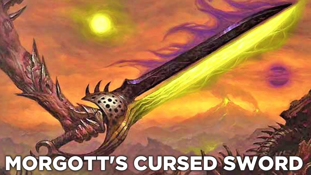 Morgott's Cursed Sword. Cursed Sword. Morgott. Cursed Sword that can't be unequipped. Redhormyhead