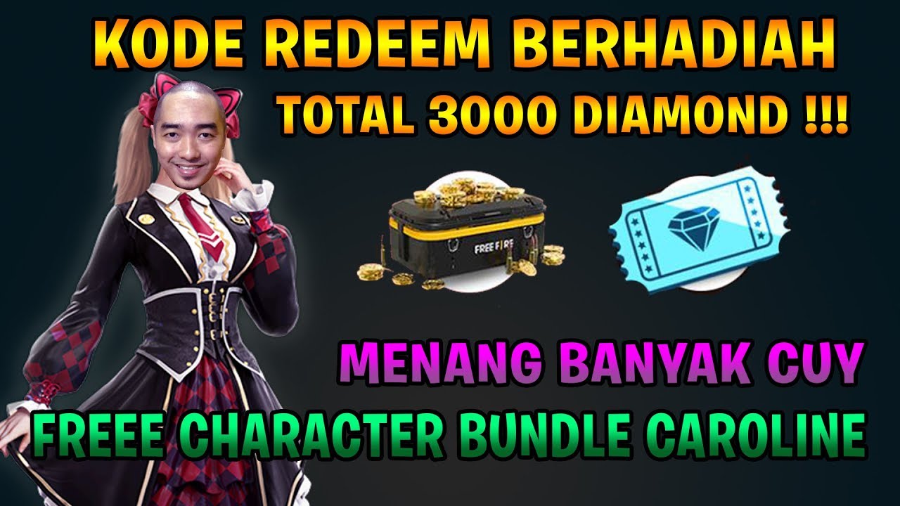 NEW REDEEM CODE DESEMBER 2018 FREE FIRE BATLEGROUNDS - 