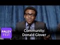 Community - Real moments with Chevy Chase, Donald Glover, and cast