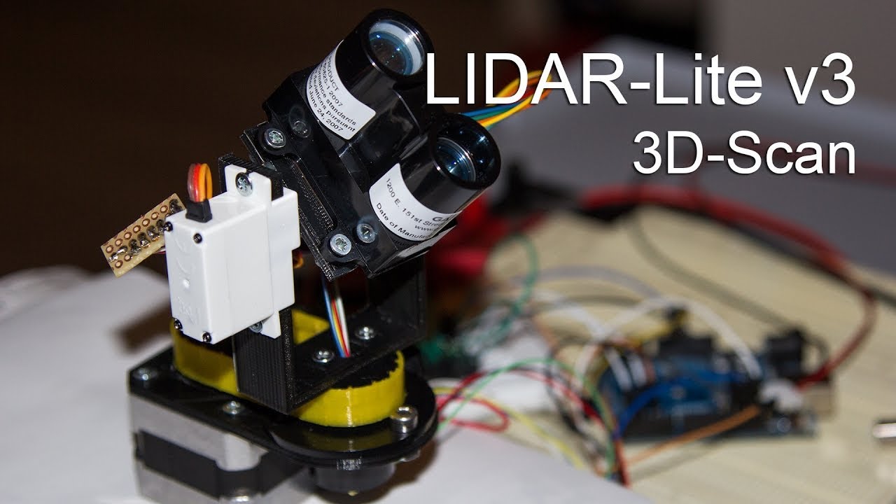 LiDAR Lite v3 & v3HP and Tutorial - YouTube