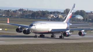 Aeroflot - Russian Airlines Ilyushin Il-96-300 Take Off Istanbul