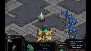 StarCraft - Perfect Cannon Rush in 3 Minutes - Remastered