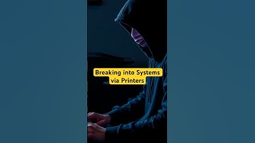 Breaking into Systems via Printers #NetworkSecurity #PrinterHacks #CyberThreats #HackerAlert