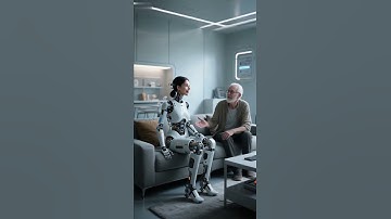 Future technology companion robots will patiently listen to the elderly.#robots #robotvideo #ai